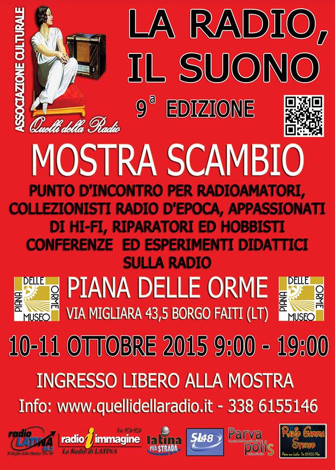 Fiera Piana delle Orme:  10/11 October 2015