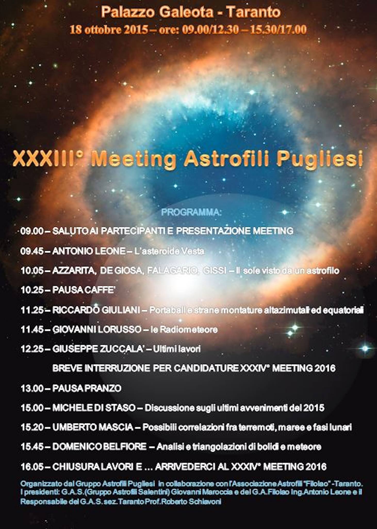 XXXIII° Meeting Astrofili Pugliesi