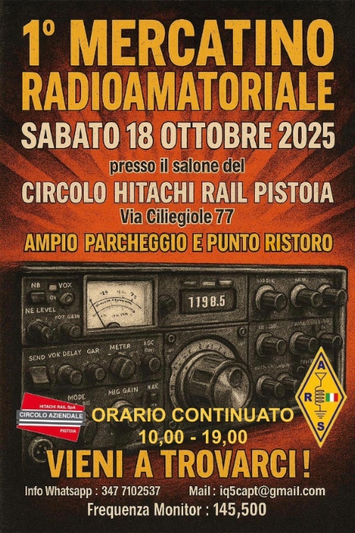 “MERCATINO  RADIOAMATORIALE  PISTOIA”