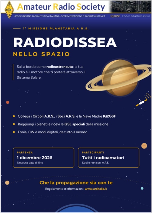 RADIODISSEA NELLA SPAZIO