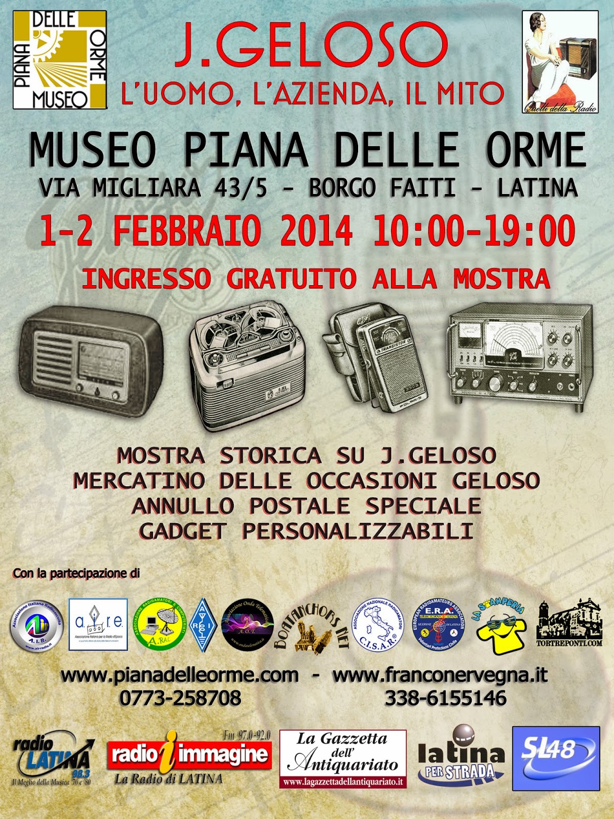 JEALOUS – Historical Exhibition in Borgo Faiti (LT)